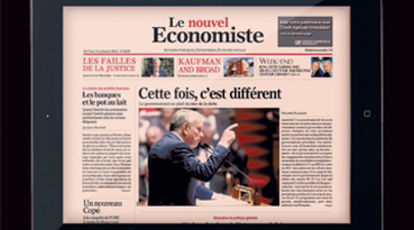 iPad Nouvel Economiste