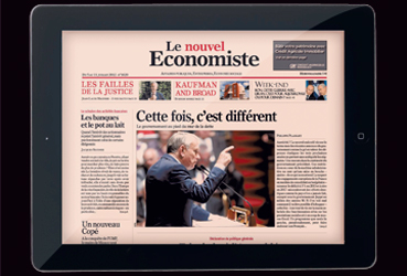 iPad Nouvel Economiste