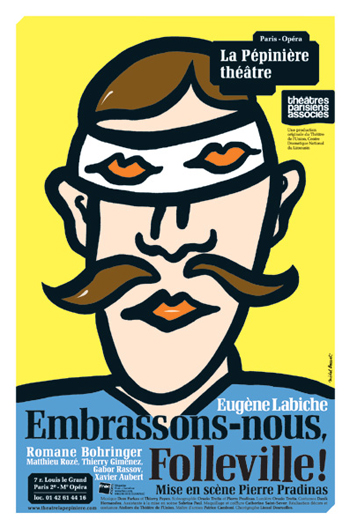 Labiche : "Embrassons-nous Folleville", au théâtre de la Pépinière