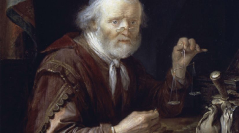 Gerard Dou "Le peseur d'or"
