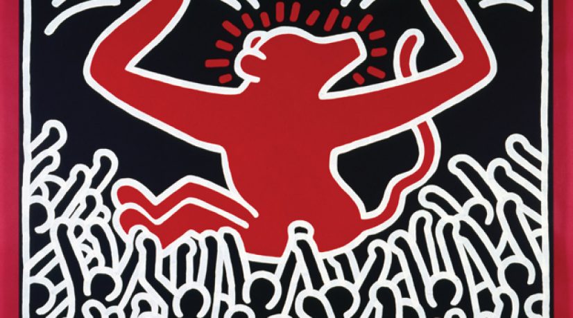 Keith Haring - Untitled, 9 avril 1985 - Collection particulière