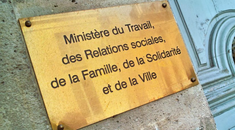 Plaque ministère du Travail