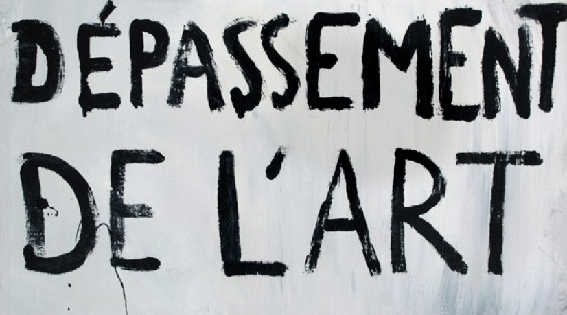 Guy Debord - Dépassement de l'art 1963