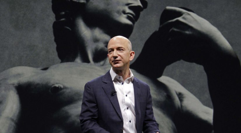 Jeffrey Preston Bezos, fondateur et actuel PDG d'Amazon.com