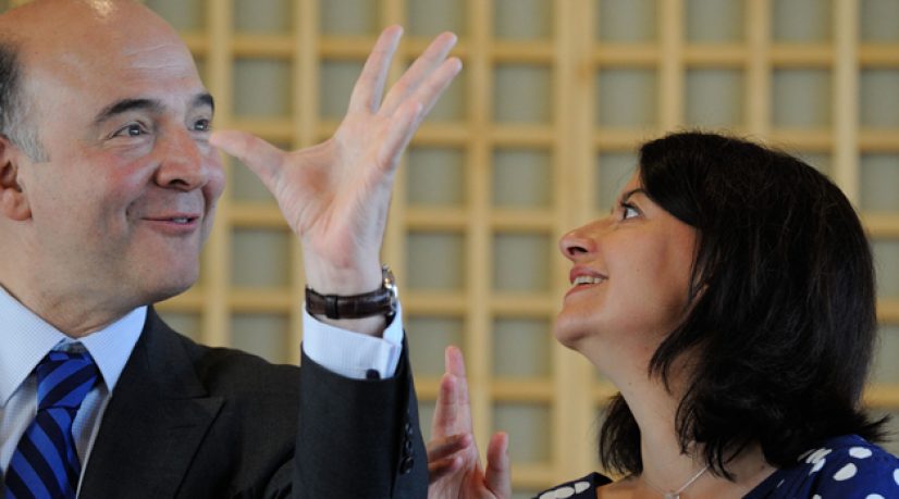 Cécile Duflot & Pierre moscovici