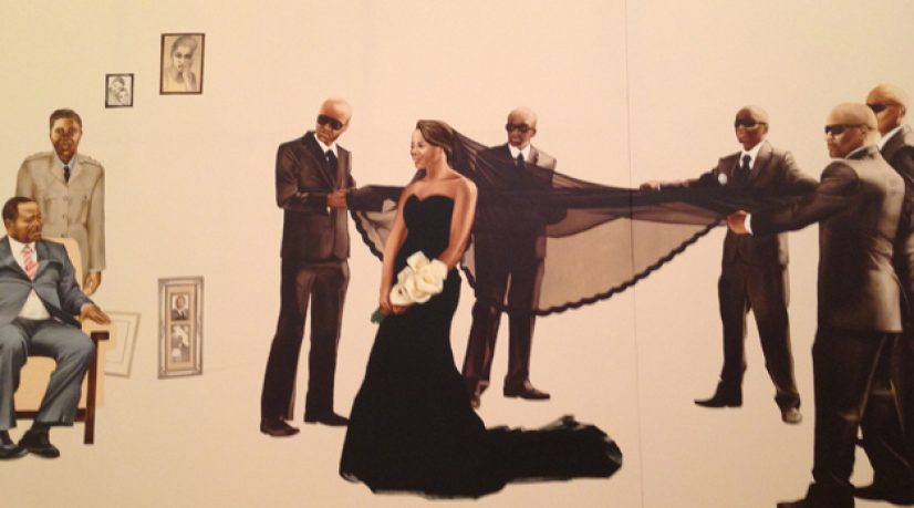 Meleko Mokgosi - Pax Kaffarina - the Ruse of Disavowal - 2013