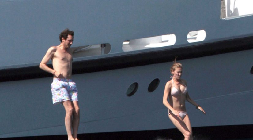 John Elkann et sa femme Lavinia Borromeo