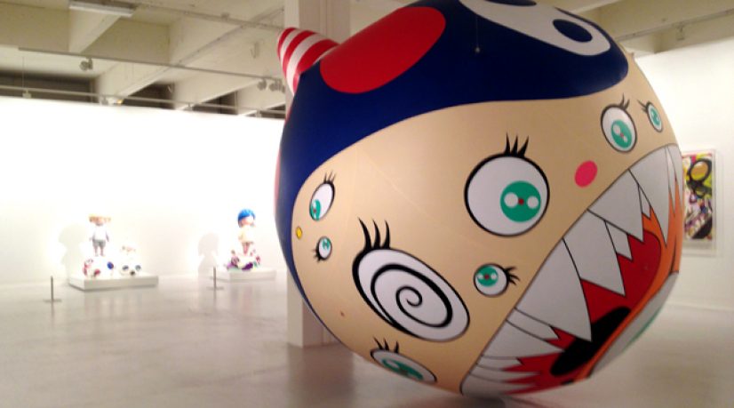 Vue de l’expo “Happy birthday - Emmanuel Perrotin” au Tripostal de Lille