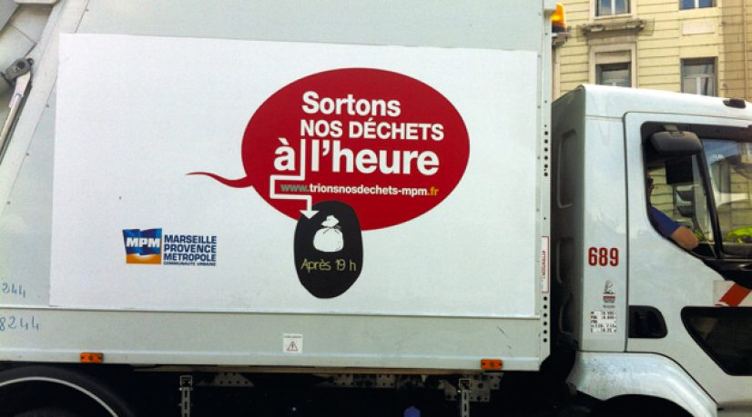 Camion de poubelle - Marseille