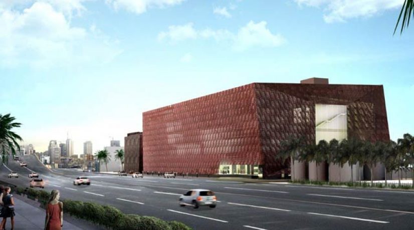 Simulation de la future Fondation Aïshti à Beyrouth.