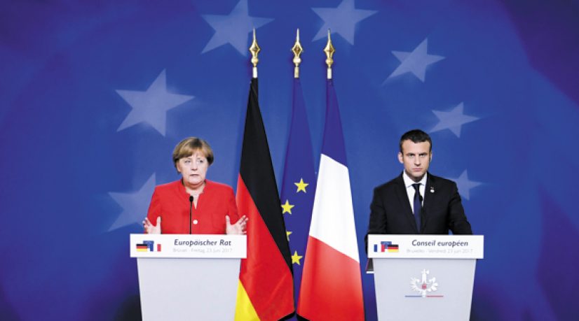 Le pari risqué de M. Macron sur l'euro