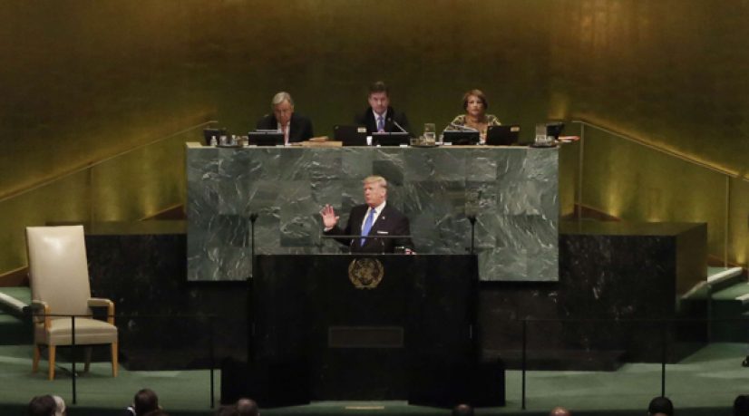 Donald Trump à l'ONU, un discours à usage de politique interne