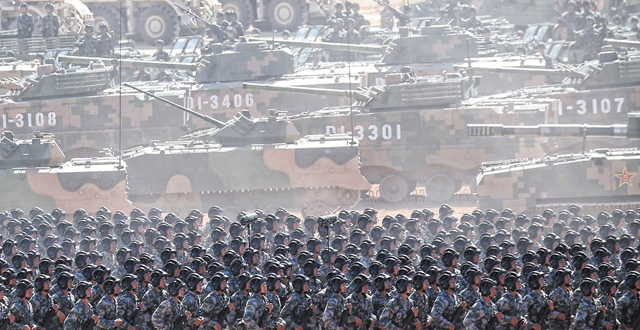 Budget militaire chinois, +8% en 2018