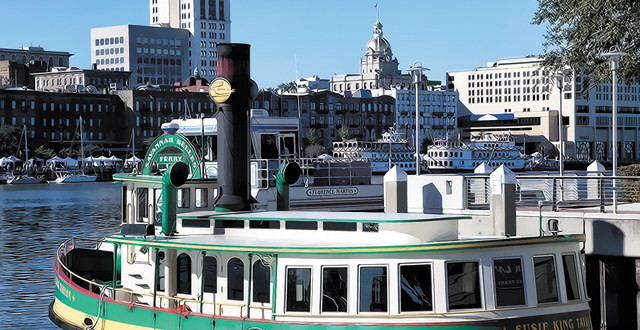 Savannah, Géorgie, prochain plus grand port des Etats-Unis