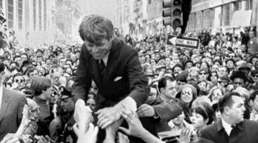 L'assassinat de Robert Kennedy le 6 juin 1968