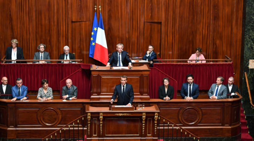 Macron veut un nouvel Etat-providence et un nouveau pacte social