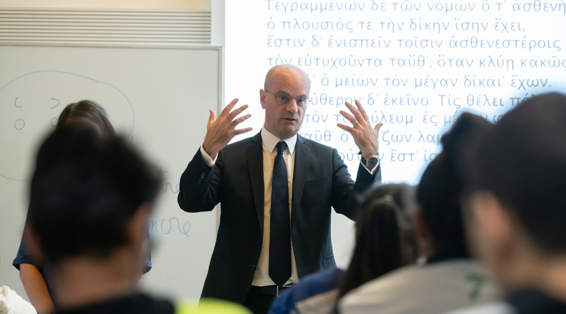 Le ministre de l’Éducation Jean-Michel Blanquer