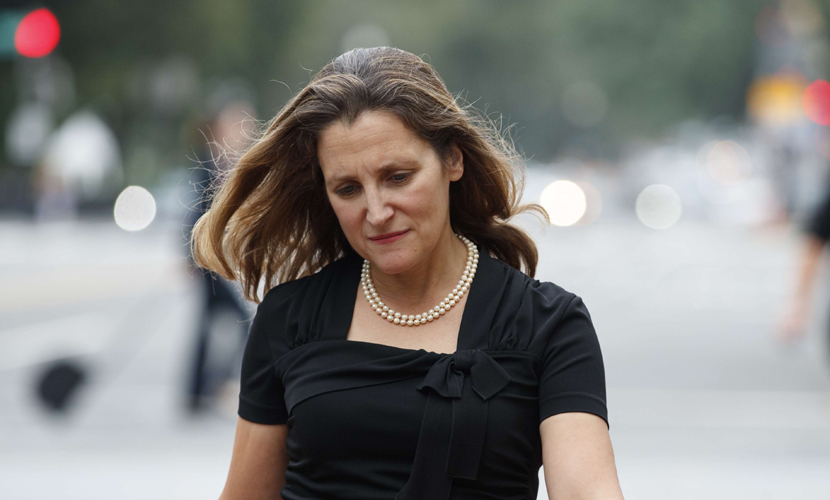 Chrystia Freeland, vice-première ministre du Canada
