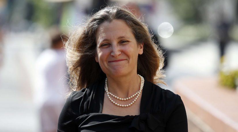 Déjeuner avec Chrystia Freeland, vice-première ministre du Canada