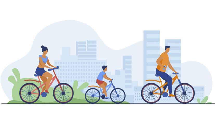 Le RER V 650 km de pistes cyclabes en Ile-de-France