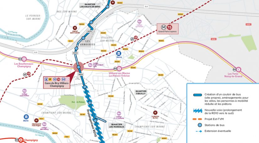 Le projet de transports Altival permettra de mieux desservir l'Est du Vale-de-Marne