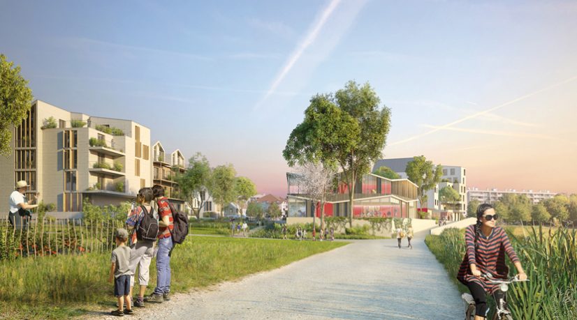 Début des travaux pour l'agroquartier de la plaine de Montjean