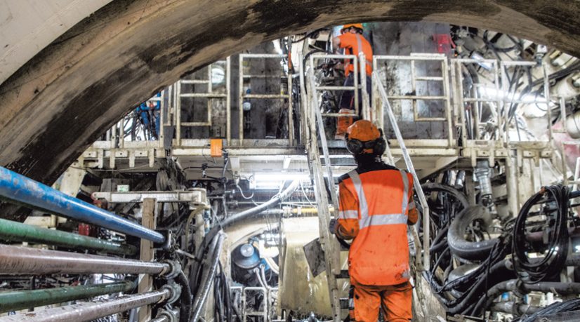 La gare de Nanterre entre dans la phase finale de sa construction