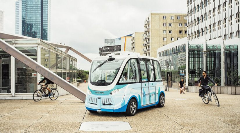 Des navettes autonomes sont testées fin mars à Saint-Quentin-en-Yvelines