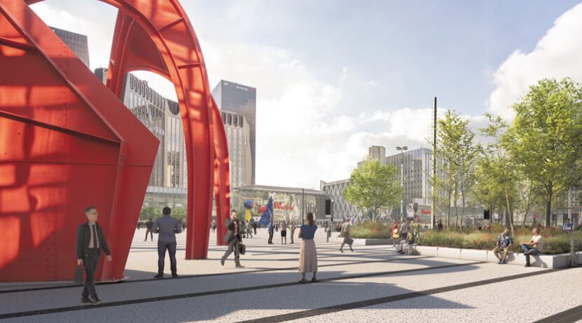 La Défense devient plus vert et plus beau