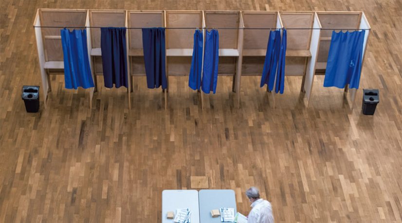 Les trois droites et les trois gauches