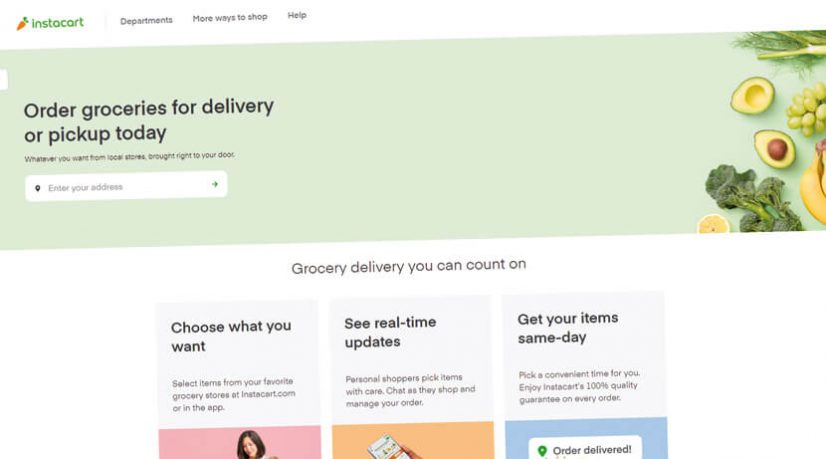 Instacart dans la guerre de l’épicerie en ligne