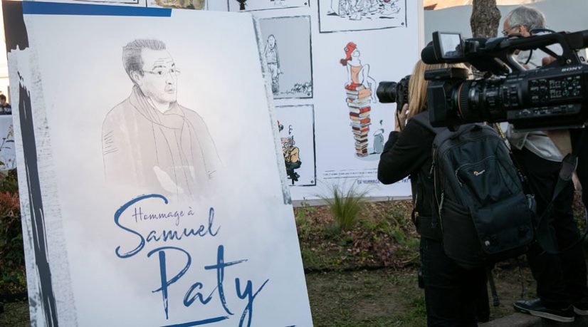 La mémoire de Samuel Paty prend forme