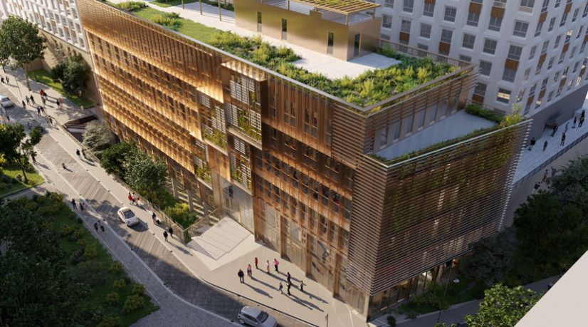 Wiki Village, un bâtiment bois pour créer de l’emploi