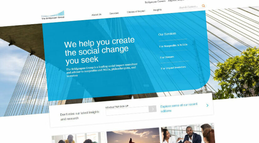 Bridgespan, l'oganisation qui conseille les philanthropes du monde entier