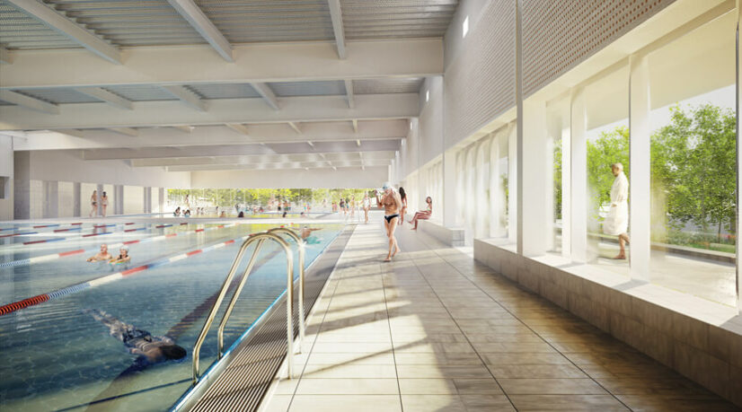 Un complexe aquatique à Gif-sur-Yvette pour le campus urbain de Paris Saclay