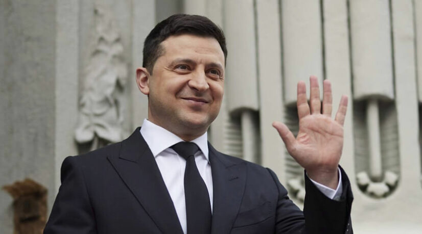Un dîner avec Volodymyr Zelensky