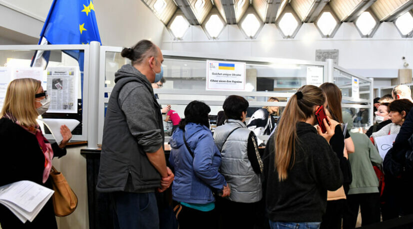 Une plateforme téléphonique d’accueil pour les réfugiés ukrainiens