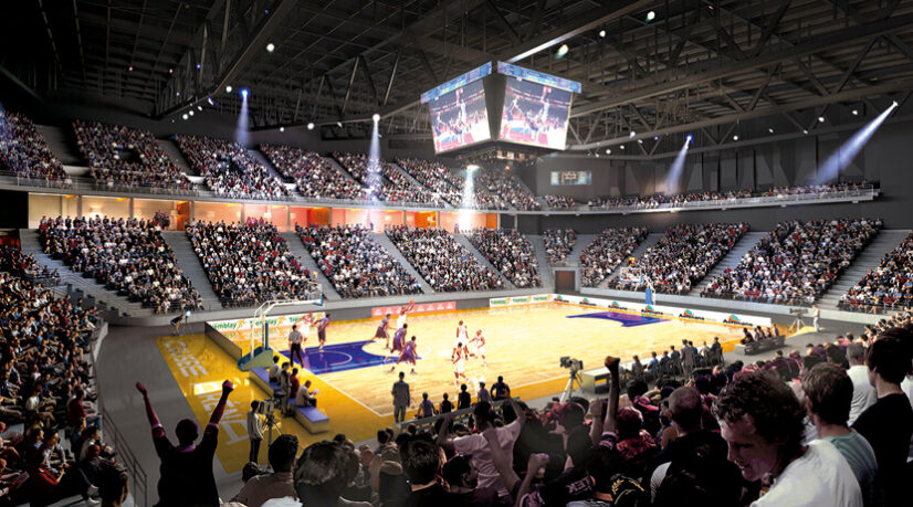 Le Colisée, nouvelle aréna à Tremblay-en-France