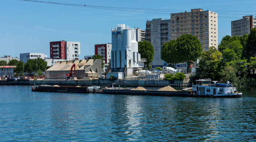 Le port industriel de Triel/Carrières de nouveau sur les rails