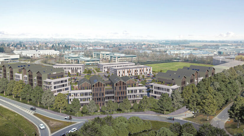 À Marne-la-Vallée, la construction de bureaux ne connaît pas la crise