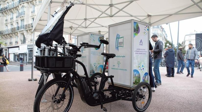 Des triporteurs à hydrogène pour livrer à Issy-les-Moulineaux