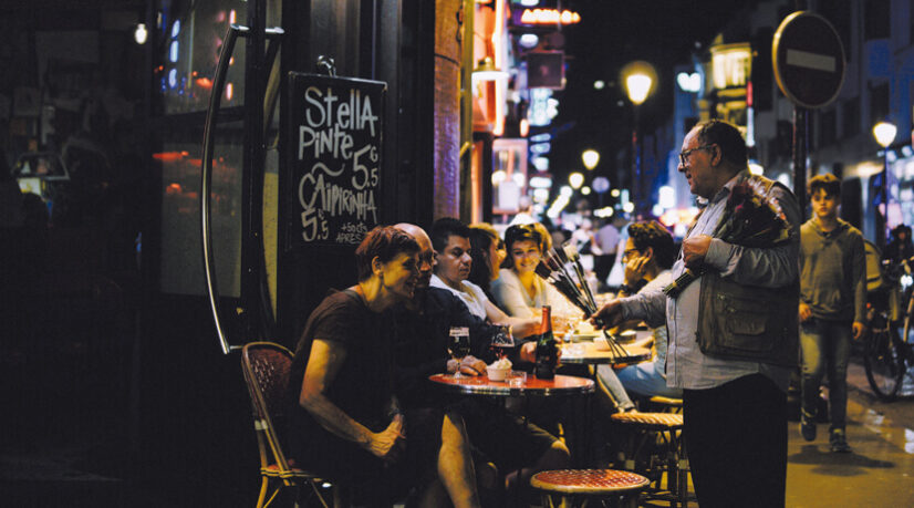 Les terrasses aussi bruyantes que le trafic routier