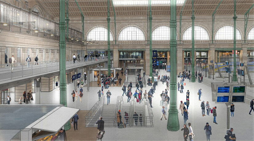 Grand lifting sportif pour la gare du Nord