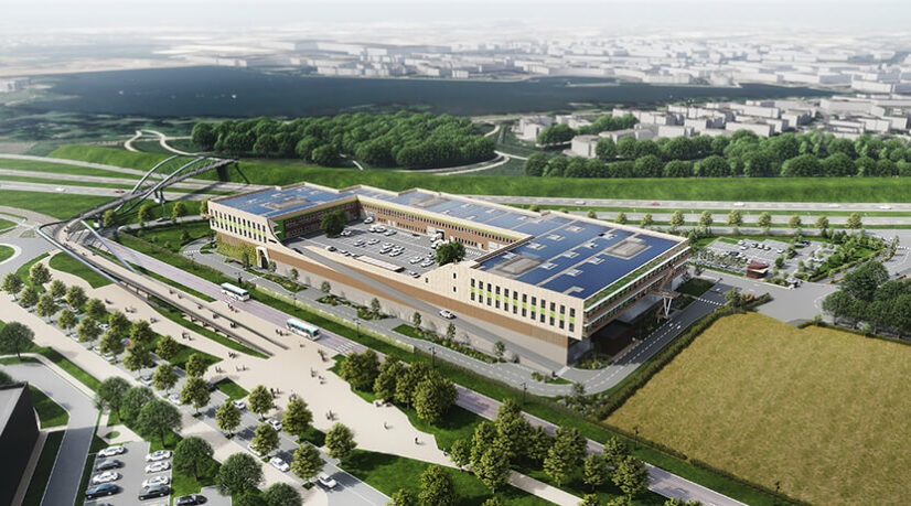 Un hôtel de logistique urbaine sur une friche de Valenton