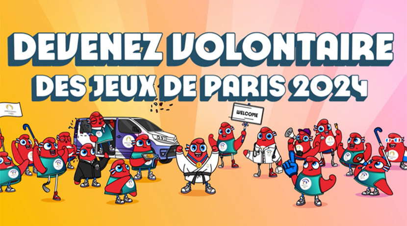 Plus de 300 000 candidats bénévoles pour les JO