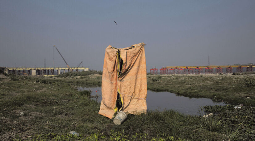Des sanitaires indiens toujours en plein air
