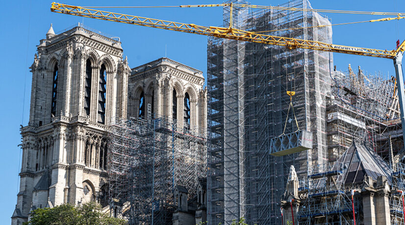 Le chantier de restauration de Notre-Dame en bonne voie