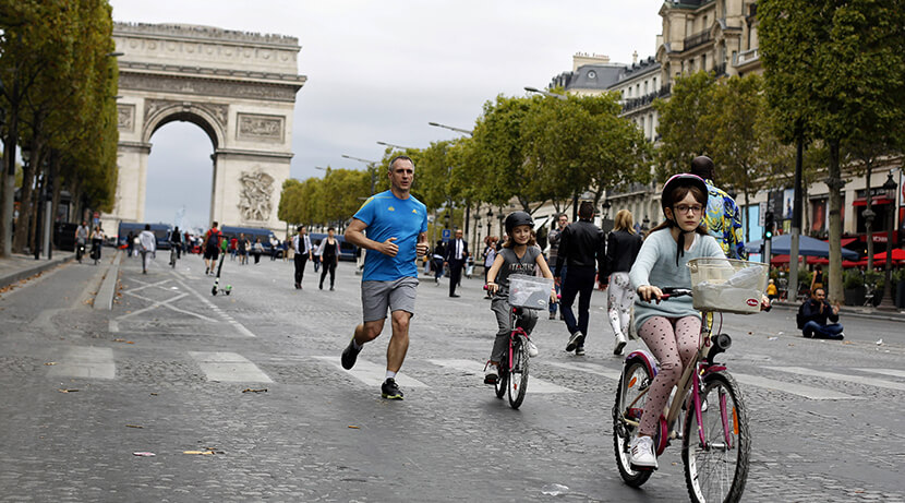 Capitale piétonne pendant les JO, bientôt le retour ?