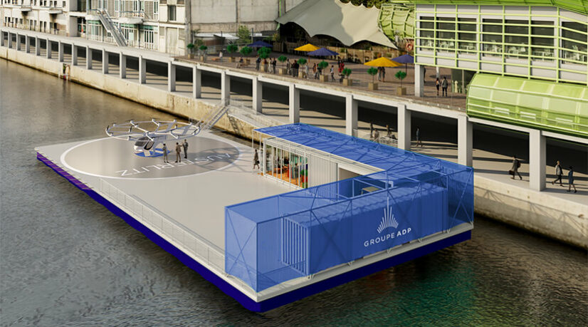 La plateforme parisienne pour taxis volants ne fait pas l’unanimité