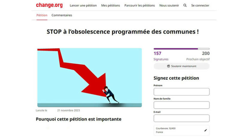 Pétition contre le “désengagement de l’État” à l’initiative des Clayes-sous-Bois